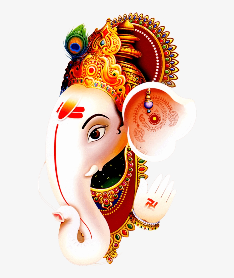 Ganesh-ji - Happy Ganesh Chaturthi White Hd, transparent png #2544480