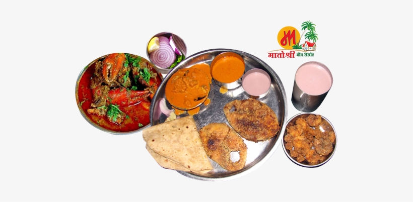 Matoshri Beach Resort Tarkarli - Non Veg Thali Png, transparent png #2544719