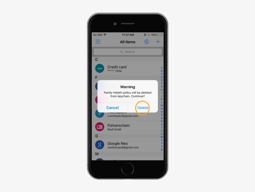 Images/16 - Touch Id Cannot Be Activated, transparent png #2545240