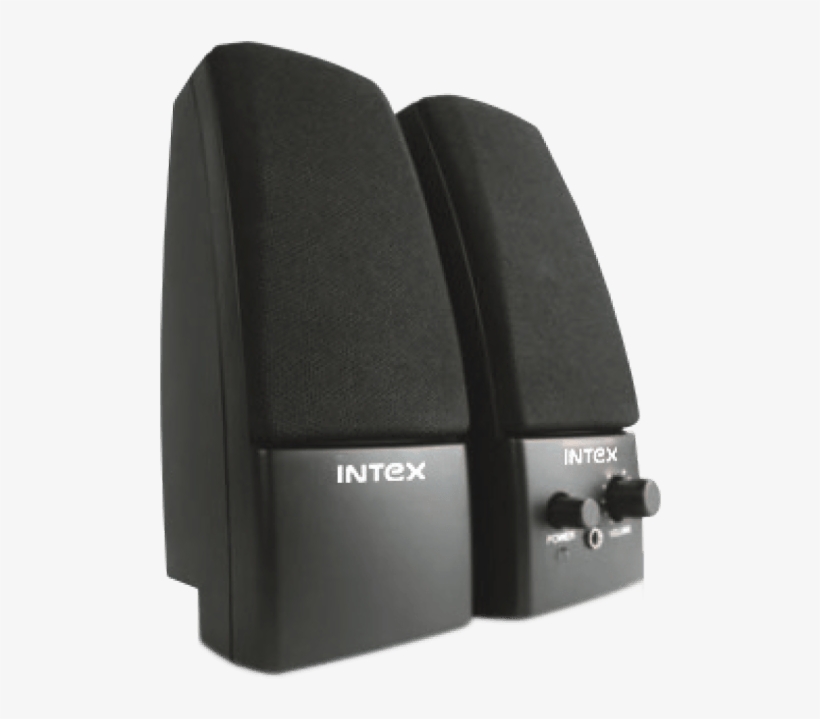 Intex It-350 Computer Multimedia Speaker 2.0, transparent png #2545839