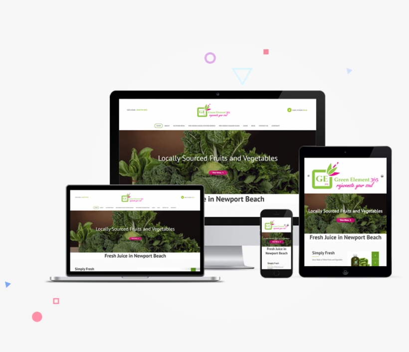 Responsive Website Design - Super Greens: Revitalize And Improve Your Well Being, transparent png #2545842