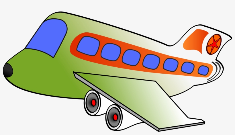 Funny Airplane Clipart, Explore Pictures - Transportation Airplane Clipart, transparent png #2546129