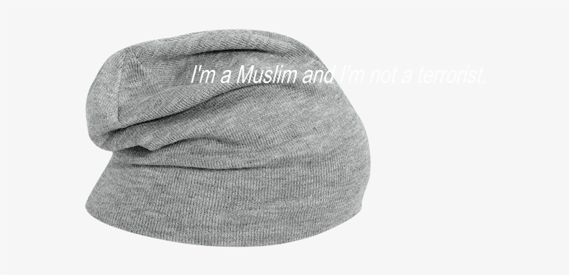 I'm A Muslim And I'm Not A Terrorist - Aloha Slouch Beanie Hat Hawaii Quote Stitched Stitch, transparent png #2546419