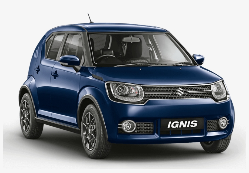 Awesome Book A Test Drive Today Ignis Car Exterior - Ignis Tinsel Blue Vs Nexa Blue, transparent png #2546501