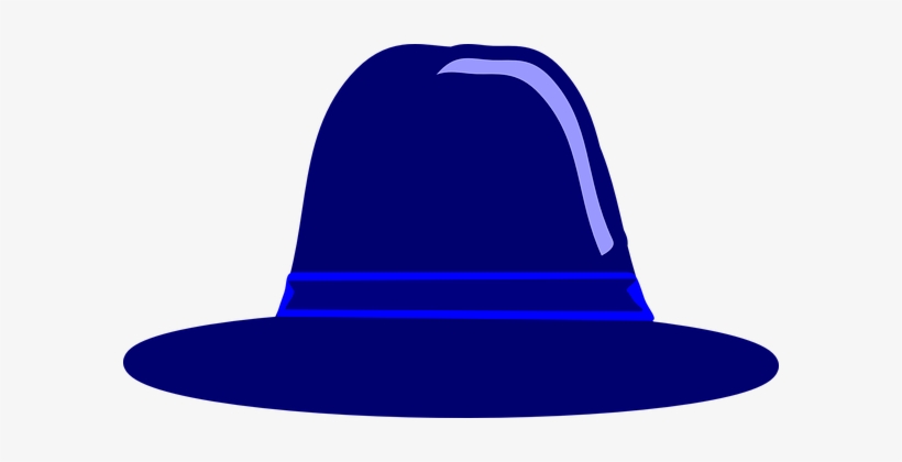 Hat, Blue, Cap, Cover, Head - Sombrero Azul Dibujo, transparent png #2546566
