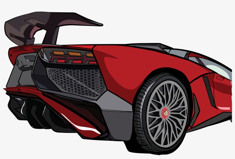 Aventador Sv On Behance - Lamborghini, transparent png #2547074
