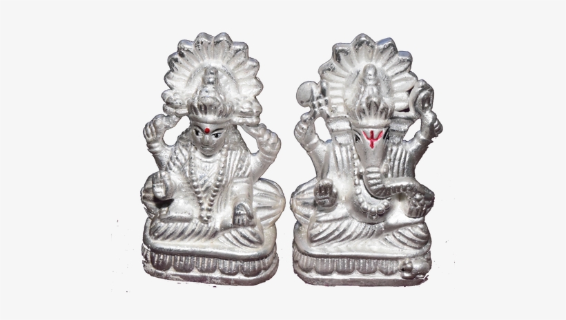 There Are 3 Dimensional Pure Sterling Silver Ganesh - Statue, transparent png #2547178