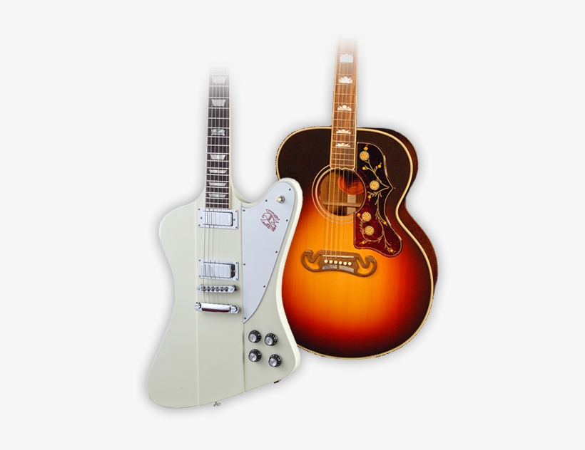 Gibson Guitars - Gibson Sj200 Standard Super Jumbo Acoustic Guitar 2, transparent png #2547517