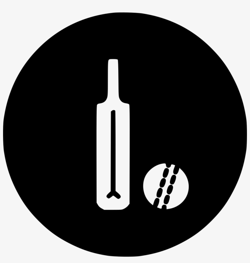 Cricket Ball Bat Equipment Batsman Comments - Circle, transparent png #2547718