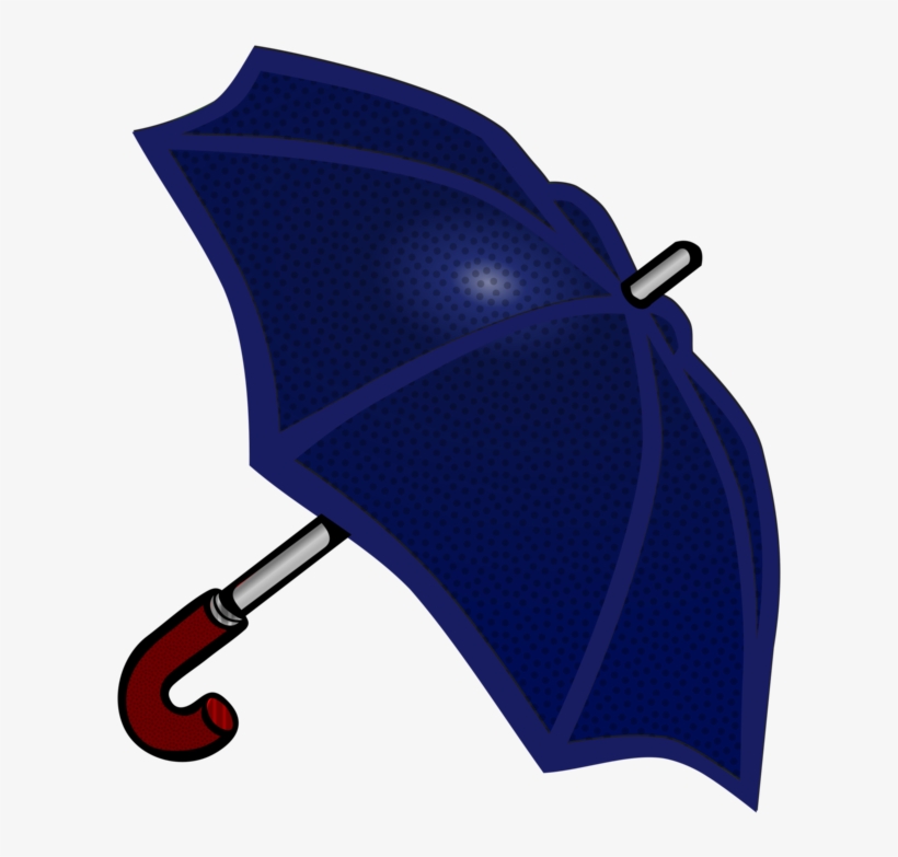 Umbrella Rain Computer Icons Blue Raster Graphics - Png Clipart Pink Umbrella, transparent png #2547720