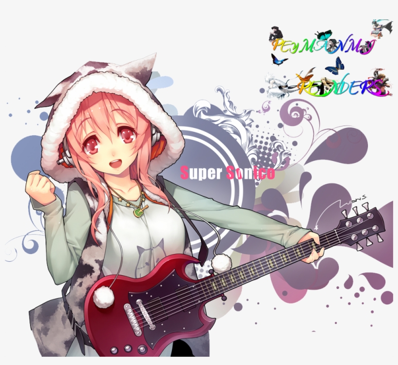 Msyugioh123 Images Anime Girl Guitar Hd Wallpaper And - Anime, transparent png #2547968