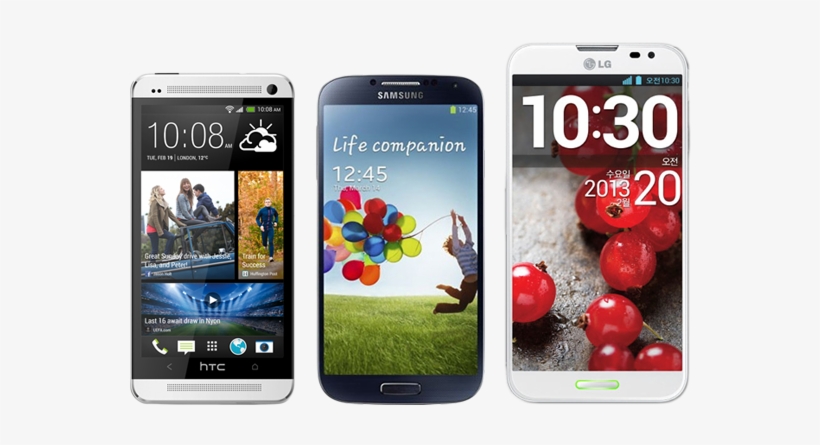 Samsung Galaxy S4, Lg Optimus G Pro, And Htc - Rnd Accessories 3 Screen Protector Anti-fingerprint, transparent png #2548141