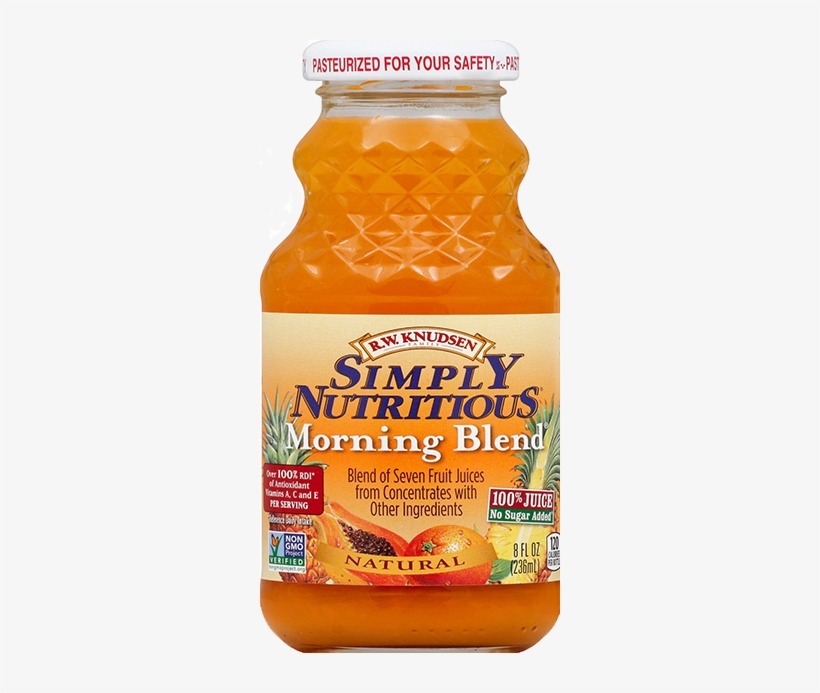 Morning Blend® - Rw Knudsen Simply Nutritious Juice Morning Blend, transparent png #2548785