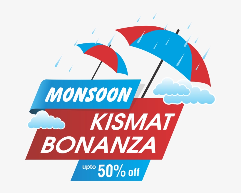 Monsoon Offer Assured Up To 50% Discount - Monsoon Bonanza Png, transparent png #2548869