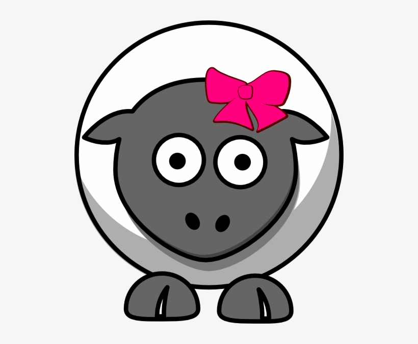 Sheep Cartoon Clip Art - Sheep Cartoon, transparent png #2549064