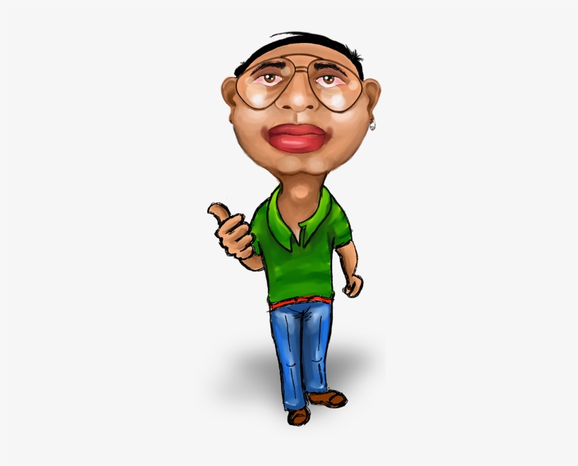 Full Body Caricature - Logo, transparent png #2549461