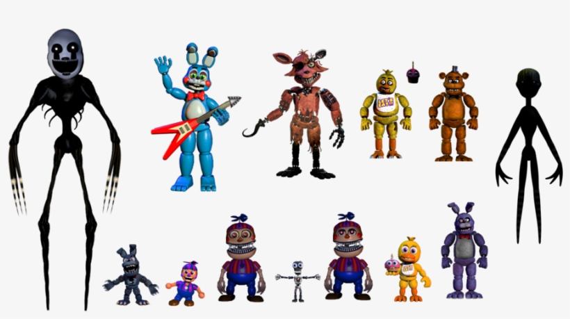 Clipart At Getdrawings Com Free For Personal - Five Nights At Freddy's Cutouts 3ct, transparent png #2549642