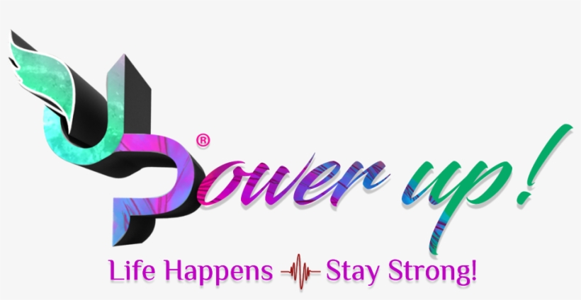 U Powr Up Logo With 3d Png - Portable Network Graphics, transparent png #2550087