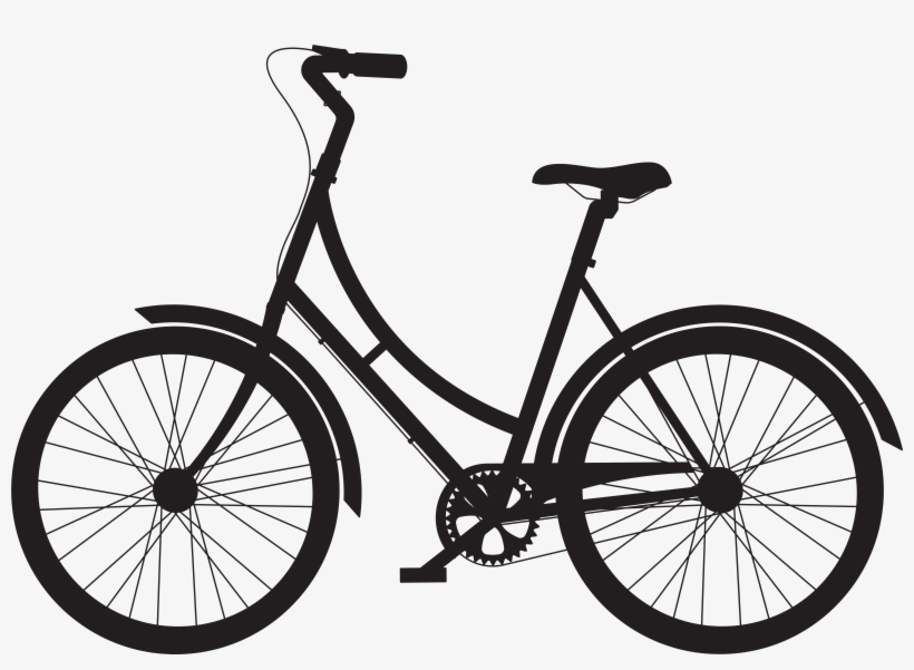 Bicycle Png Clip Art Gallery Yopriceville High - Bicycle Silhouette Png, transparent png #2550465