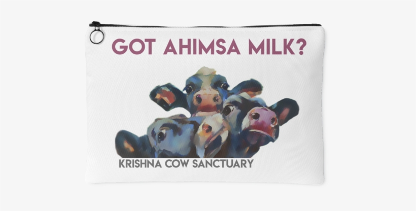 Accessory Pouch, Large, Got Ahimsa Milk - Milk, transparent png #2550522