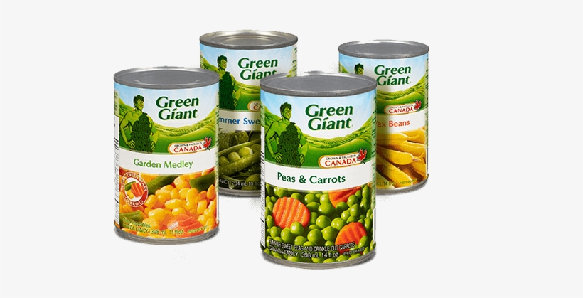 Canned Vegetables - Green Giant Canned Sweet Peas And Carrots, transparent png #2550719