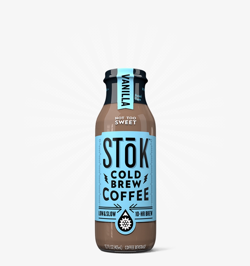 Stōk Vanilla Creamed Cold Brew Coffee - Stok Iced Coffee, transparent png #2551140