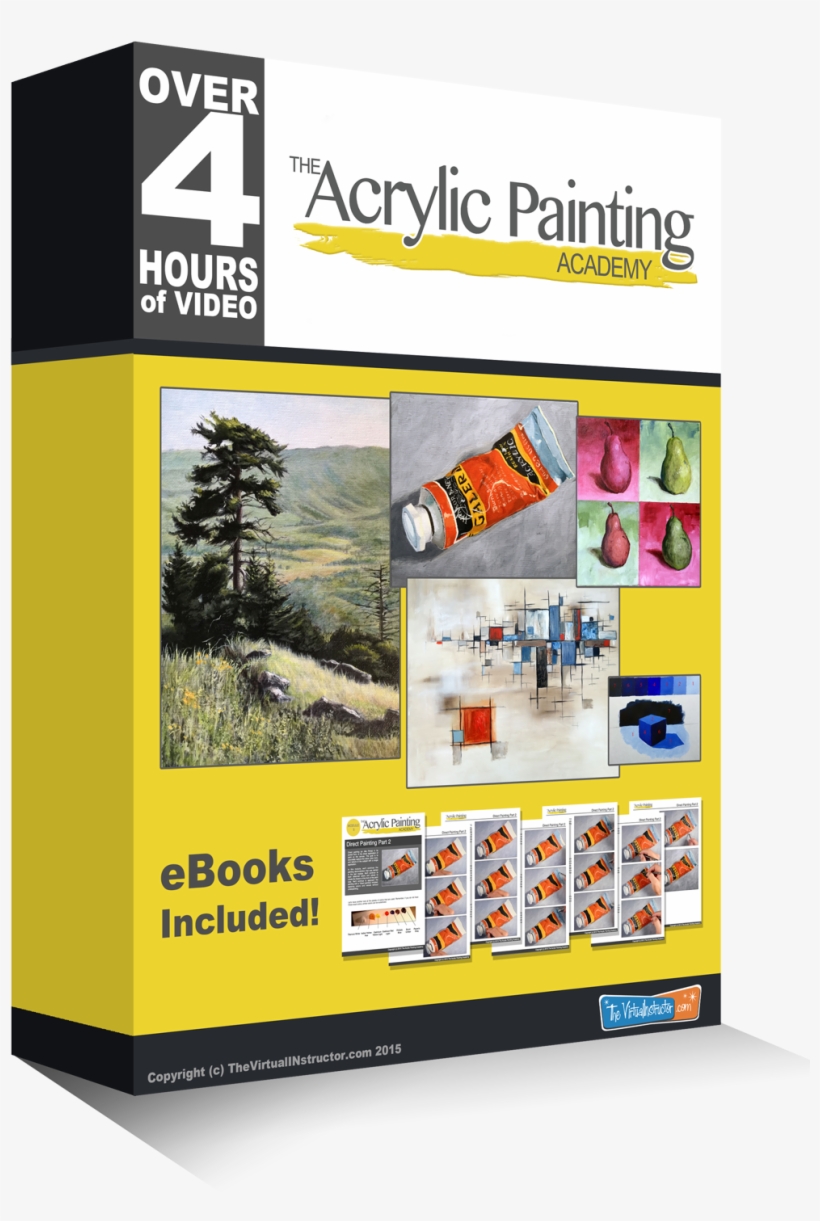 Acrylic Painting Course - Painting, transparent png #2551638
