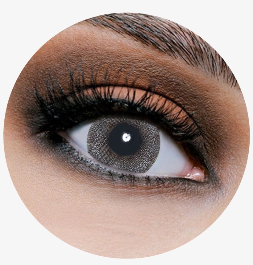 Zoom - Shades Of Grey Contact Lenses, transparent png #2551744