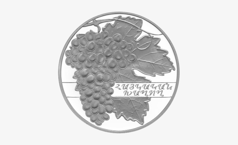 Am 2007 1000dram Grapes B - Coin, transparent png #2552338