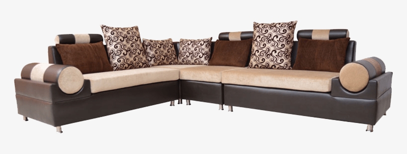 L Shape Sofa Set Skylimits Furniture In Visakhapatnam - Furniture Sofa Set, transparent png #2552652