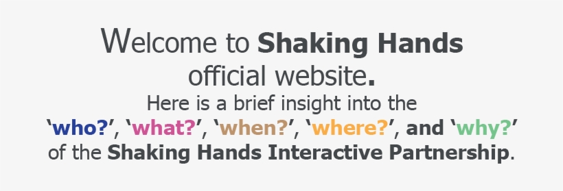 What We Offer Through The Shaking Hands Interactive - Parallel, transparent png #2553021