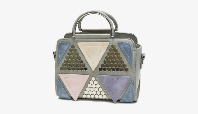 Kiwosk Luxury Geometric Patchwork Tote Bags - Fashion Spring Plaid Patchwork Tote Bags For Women, transparent png #2553053