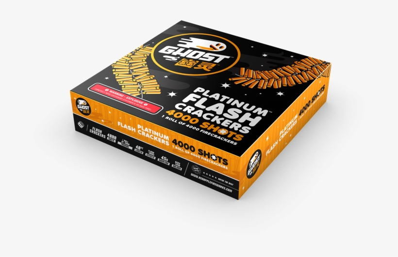 4000 Shots Platinum Flash Crackers - Platinum, transparent png #2553303