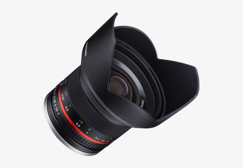 1520389940 - Samyang 12mm F2.0 Ncs Cs Lens - Sony E Fit - Silver, transparent png #2553814