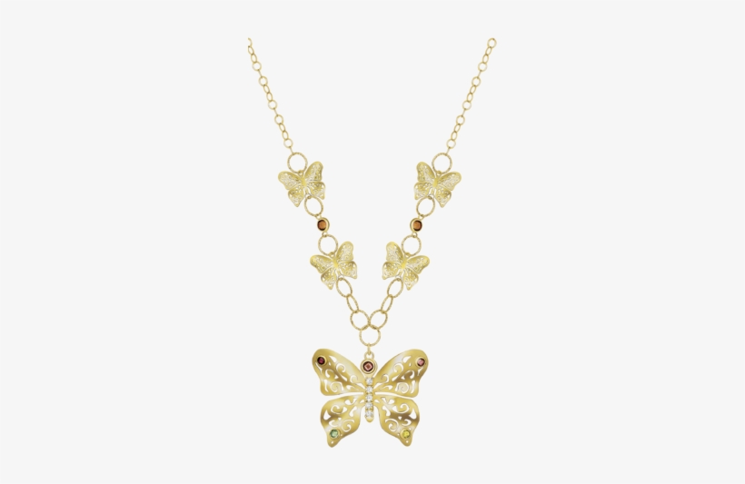 Gold Necklace - Pearl With Gold Necklace, transparent png #2553935