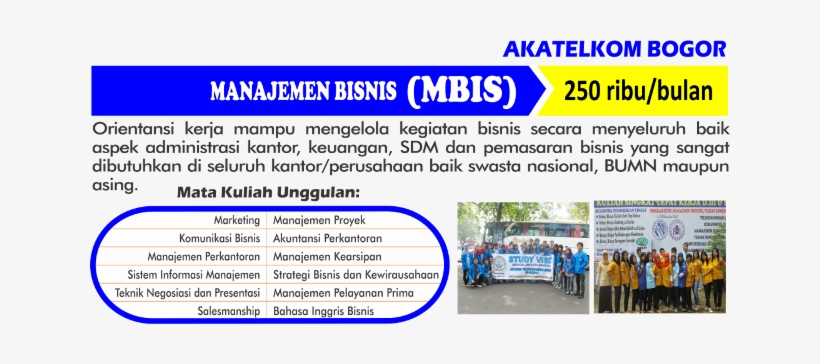 Mbis Akatel - Kampus Akademi Telekomunikasi Bogor, transparent png #2554160