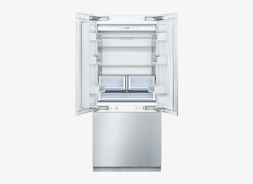 36" Built-in French Door Refrigerator, B36it800np, - Bosch B36bt830ns, transparent png #2554319