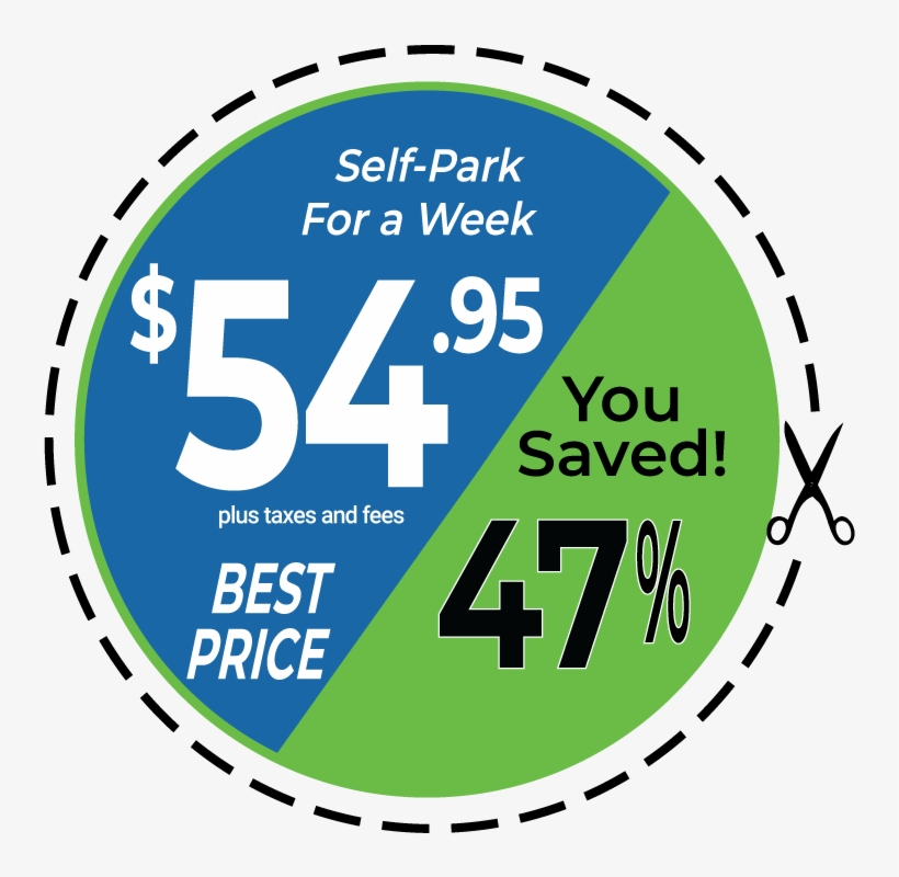 Jiffy Airport Parking Is Happy To Offer A Self-park - Jiffy Seattle Airport Parking, transparent png #2554696