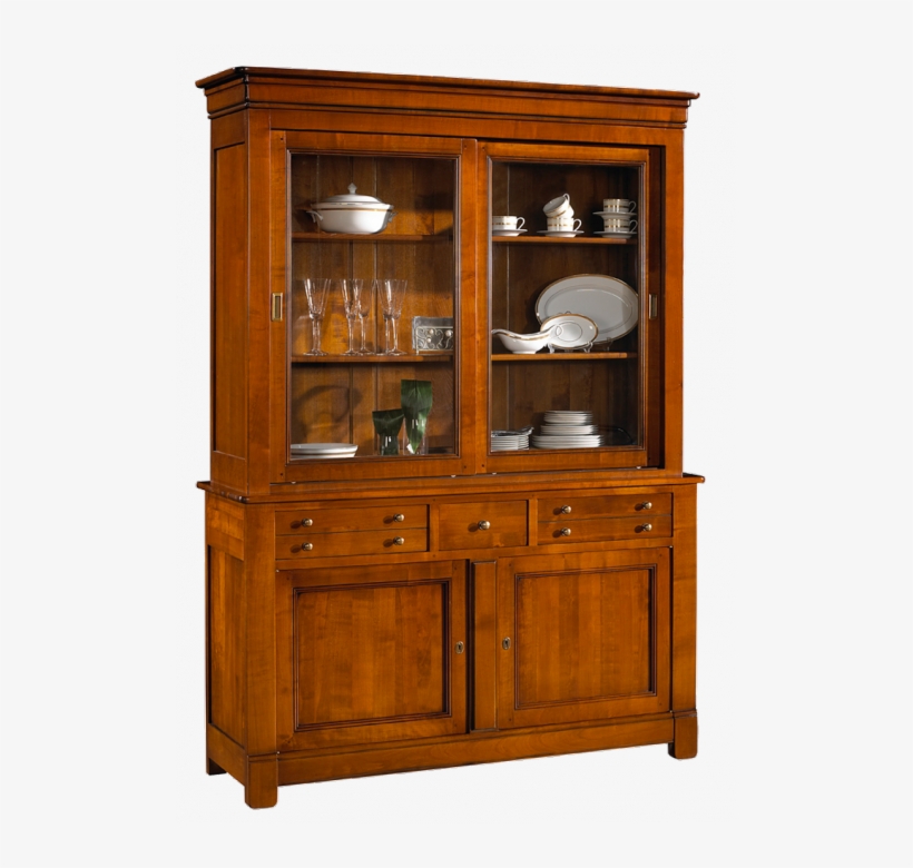 Crockery Cabinet - Design, transparent png #2555198