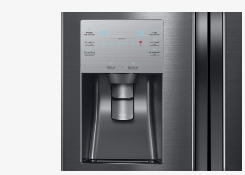 Samsung Counter Depth Fridge Unique Ref 23 Cu Ft Capacity - Reset Icemaker Samsung Flex Fridge, transparent png #2555335