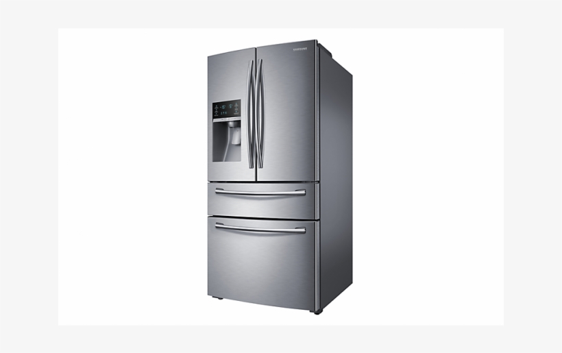 Picture 1 Of - Samsung Rf25hmedbsr/aa 33 Inch Wide 4 - Door Refrigerator, transparent png #2555372