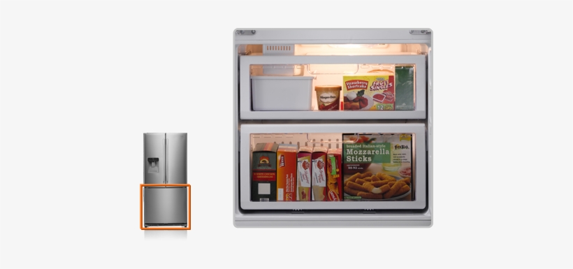 Refrigerator, transparent png #2555413