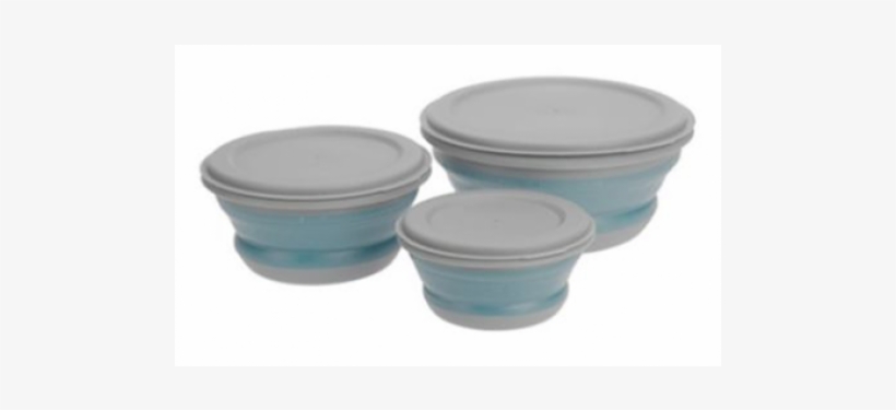 Summit 3 Piece Pop-up Bowl Set - Summit Bowl Set - 3 Piece - Blue/lime, transparent png #2555504