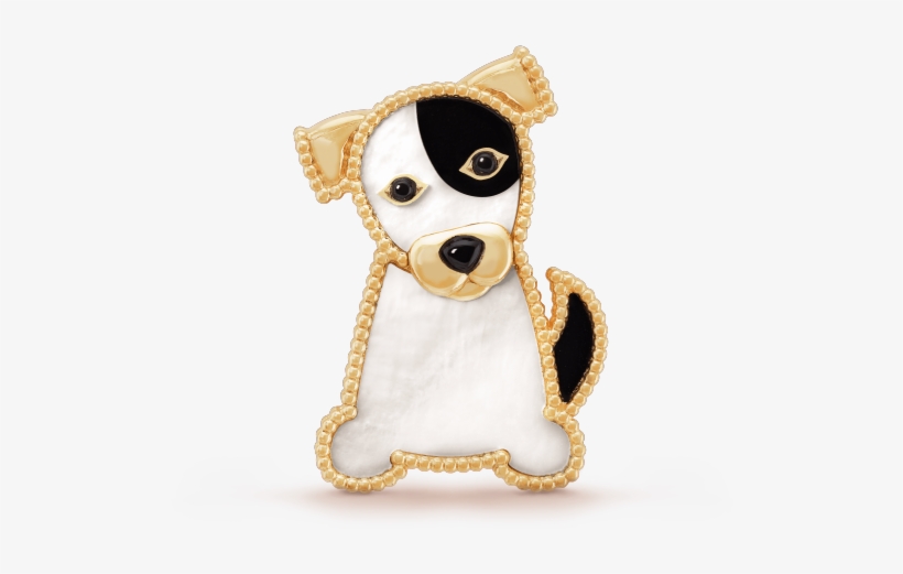 Lucky Animals Dog Clip, - Lucky Animals Van Cleef, transparent png #2555927