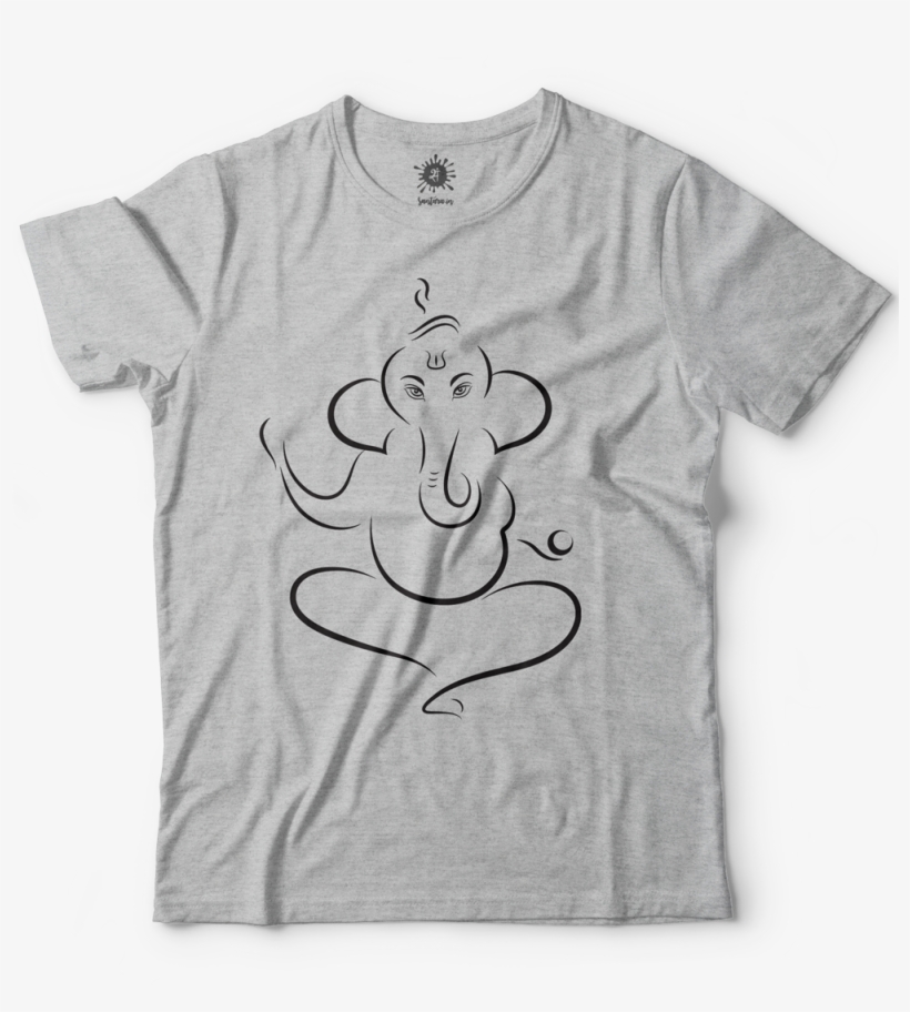 Minimalist Ganesha - Halloween T-shirt Funny Halloween Witch Candy Tee Shirt, transparent png #2556008