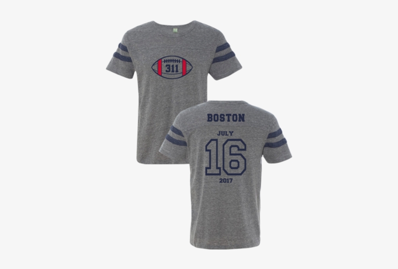 Boston Event Jersey - Alternative Apparel Mens S-2xl Eco Jersey Football, transparent png #2556237