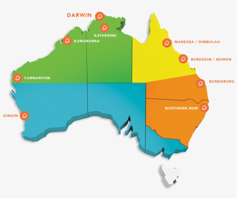 Published By Mangoes Australia On 8 January 2016 In - Map, transparent png #2557006