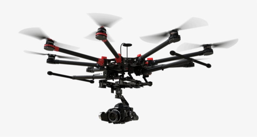 Dji Spreading Wings Heavy Lift Drone - Dji Spreading Wings S1000+, transparent png #2557219