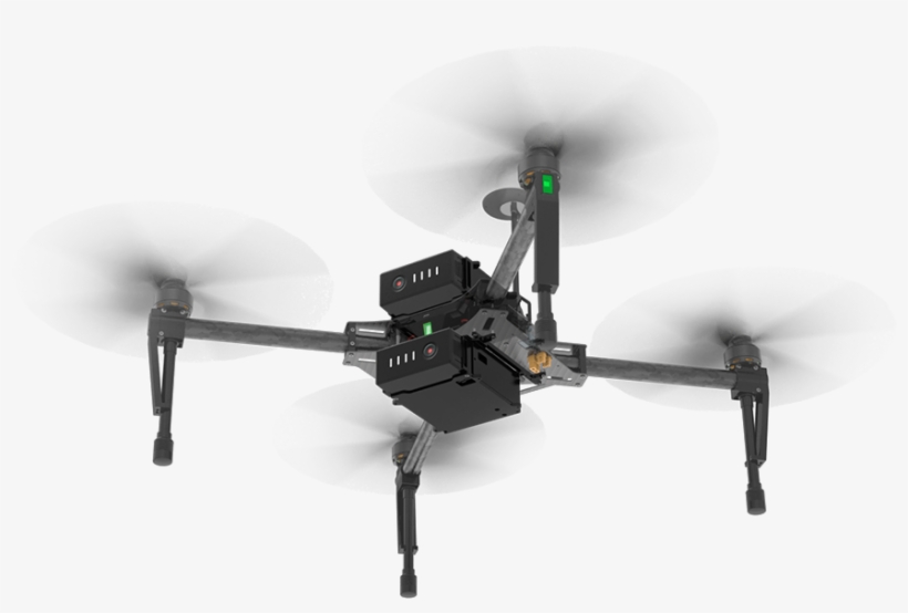 The First Consumer Drone That Steers Itself Around - Matrice 100 Dual Battery, transparent png #2557311