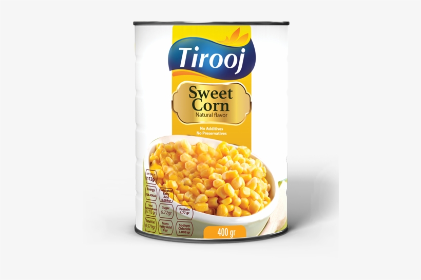 Canned Sweet Corn - Can, transparent png #2557562